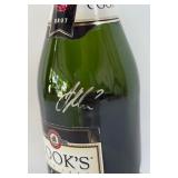 Joe Mauer Autographed w/ PSA DNA COA 2010 Central Division Championship Locer Room Celebration Champagne Bottle - Minnesota Twins