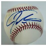 Josh Hamilton Autographed Rawlings OMLB Selig Baseball