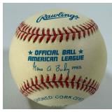 Paul Molitor Autographed Rawlings OALB Budig Baseball - Minnesota Twins