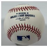 Gordon Beckham Autographed Rawlings OMLB Selig Baseball