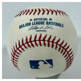 Kent Hrbek Autographed and Inscribed "87-91 WS" Rawlings OMLB Selig Baseball - Minnesota Twins