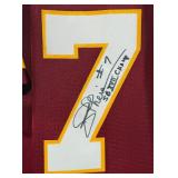 Joe Theismann Autographed and Inscribed "SB XVII CHAMP" Washington Redskins Football Jersey Size XL Reebok NFL Gridiron Classic