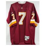 Joe Theismann Autographed and Inscribed "SB XVII CHAMP" Washington Redskins Football Jersey Size XL Reebok NFL Gridiron Classic