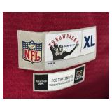Joe Theismann Autographed and Inscribed "SB XVII CHAMP" Washington Redskins Football Jersey Size XL Reebok NFL Gridiron Classic