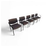 5 Steelcase Players Club that retail for $197 each chair.