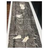 Chinese Ink Rubbing Paper Picture
