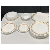 Vintage Corelle Butterfly Gold Dishes