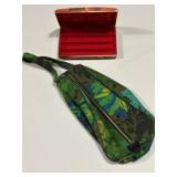Vintage Travel Bag and Jewelry / Earring Box