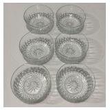7 Piece Glass Salad Bowl Set