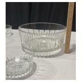 7 Piece Glass Salad Bowl Set