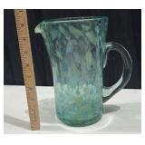 Beautiful Glass Swan and Glass Pitcher