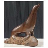 Hand Carved Ironwood Sea Lion