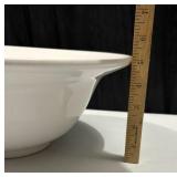 Large White Bowl and Small Pitcher and Bowl Set