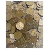 Lot of 1 Pound Unsearched Wheat Pennies