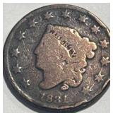 1831 Large Cent Penny