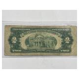 1959 Red Seal $2 Bill