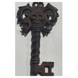 Rusted Pirate Key  4 1/4" Long