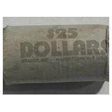 Vintage Unopened Roll of Susan B. Anthony Dollars