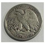 1943 Walking Liberty Half Dollar