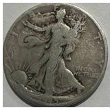 1945 Walking Liberty Half Dollar