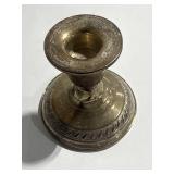 8.36oz Weighted Candlestick .925 Silver