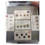 Lot of 5 Different Foreign Country Coins