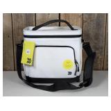 10.4L Soft Sided 12 Cans/11 qt Cooler White - All In Motion