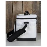 10.4L Soft Sided 12 Cans/11 qt Cooler White - All In Motion