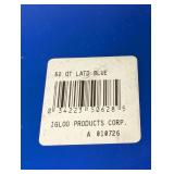 Igloo Latitude 52qt Cooler - Blue: 85-Can Capacity, One-Hand Opening, Cup Holder