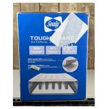 Sealy AlwayzAire Tough Guard Duvet Top Air Mattress Queen with Built-in Dual Pump