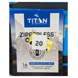 Titan by Arctic Zone 16 Can Zipperless Soft Sided Cooler - Blue Flame: 10.5-Quart TPE & PEVA