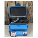 Titan by Arctic Zone 16 Can Zipperless Soft Sided Cooler - Blue Flame: 10.5-Quart TPE & PEVA