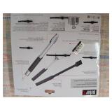 Weber 3pc Precision Grill Tool Set Black