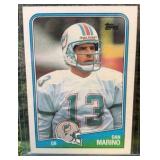 1988 Topps Dan Marino Miami Dolphins Football Card #190 HOF