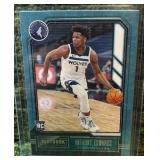 ANTHONY EDWARDS 2020-21 Panini Chronicles Playbook #167 RC Rookie TIMBERWOLVES