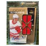 2022-23 Upper Deck SP Game Used Elmer Soderblom Rookie Outbursts Jersey Auto