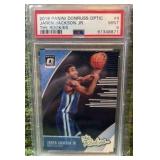 2018 JAREN JACKSON JR GRIZZLIES OPTIC THE ROOKIES #4 PSA 9 MINT RC