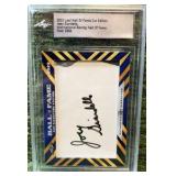 Leaf 2022 Hall of Fame Cut Edition Jim Langer Football Autograph Cut Signature