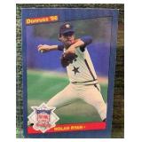 1986 Donruss Nolan Ryan #21 Jumbo All-Star Game Card - Houston Astros