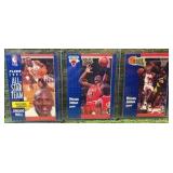 Michael Jordan Fleer 1991 | Lot of 3| Base Set; League Leaders; All-Star Team