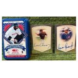 1998 Upper Deck SP Baseball Top Prospects -  Autographs #RH RAMON HERNANDEZ & ERIC CHAVEZ (RC)