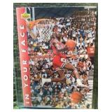 1992 Upper Deck Michael Jordan In Your Face #453 Chicago Bulls NBA Slam Dunk