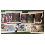 1970 Topps Football Lot of 7 NFL Football Jumbo Cards (Includes Barry Sanders, Dan Marino, Troy Aikman)