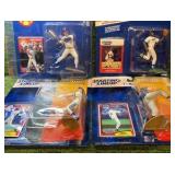Mixed Lot of 4 Starting Lineups 1995 SLU Nomar Beuerlein Raines Delgado MIP Baseball
