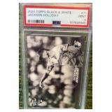JACKSON HOLLIDAY 2024 Topps Black & And White #71 PSA 9 Rookie RC Gem Mint