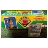 1989 Bowman Complete New Sealed Set 484 Cards Griffey Jr Rookie RC