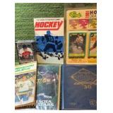 HOCKEY LOT- CARDS, NORTH STAR YEARBOOKS, SEALED DRAFT PICKS