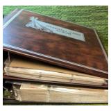 Baseball Card Binder Lot of Two Large & Heavy, Mixed MLB includes Minnesota Twins
