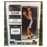 2023 Panini Contenders Victor Wembanyama Rookie Season Ticket Spurs
