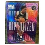2023 NBA Hoops Anthony Edwards Hypnotized #10 Holo Foil Insert